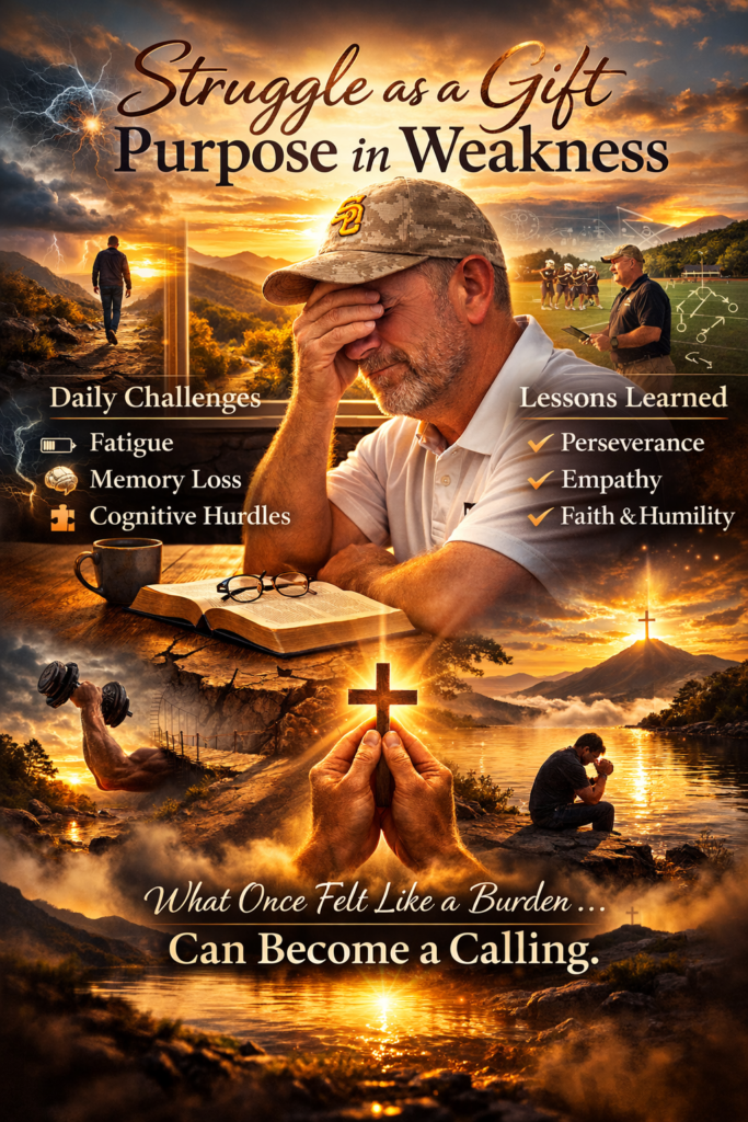 Struggle and strength at sunrise